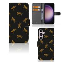 Telefoonhoesje | Met pasjeshouder | voor Samsung Galaxy S24 Plus Leopards