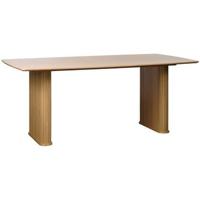 Giga Living - Eettafel Nola Boat Shape Naturel Eiken 100x190cm