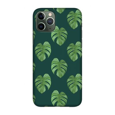 Monstera leaves: Volledig geprint iPhone 11 Pro Hoesje