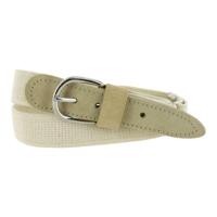 Oxxy elastische verstelbare riem off white