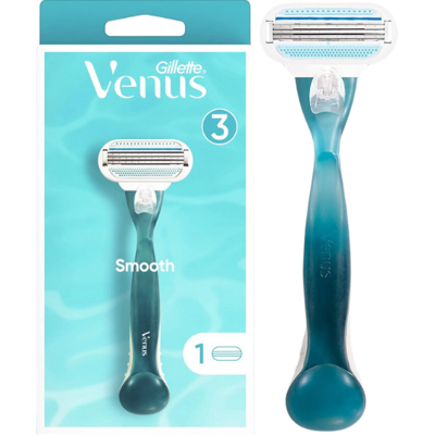 Gillette Venus Smooth Scheersysteem + 1 Scheermesje