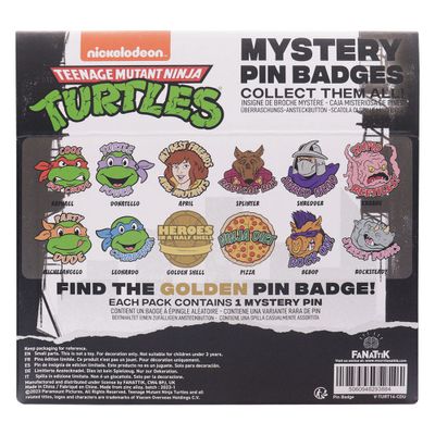 Teenage Mutant Ninja Turtles World Pin Badge Display (12) Teenage Mutant Ninja Turtles World Pin Badge Display (12)