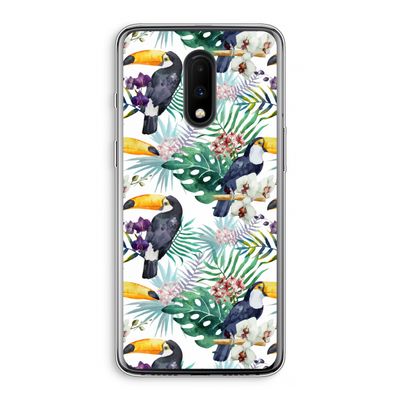 Tukans: OnePlus 7 Transparant Hoesje