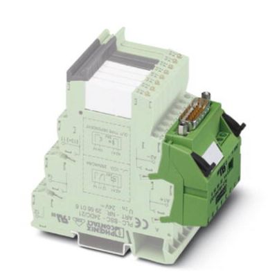 Adapter 2296058 Aantal polen: 15 Groen 1 stuk(s) Phoenix Contact PLC-V8/D15S/OUT