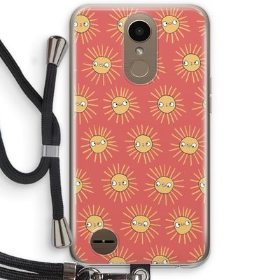 Zon: LG K10 (2017) Transparant Hoesje met koord
