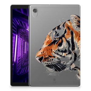 Tablethoes Lenovo Tab M10 HD (2de generatie) Watercolor Tiger