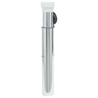 VidaXL Parasolvoet voor in grond voor 40-50 mm stok aluminium zilver