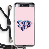 Superlady: Samsung Galaxy A80 Transparant Hoesje met koord