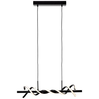 Brilliant Zwarte design hanglampAmalie S - G99818/06