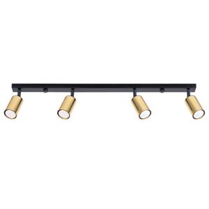 Plafondlamp WINX 4L zwart/goud