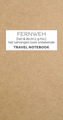 BBNC Cadeau Fernweh Travel Notebook navulset BBNC Cadeau Fernweh Travel Notebook navulset