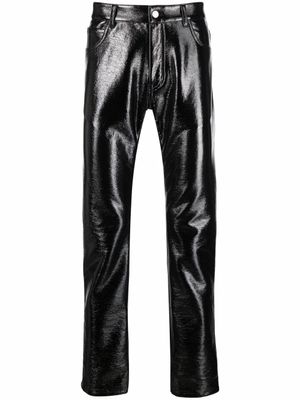 Courrèges pantalon Vinyl - Noir