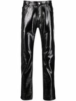 Courrèges pantalon Vinyl - Noir