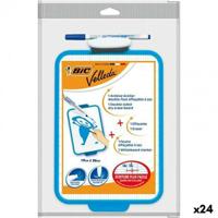 Whiteboard Bic 19 x 26 cm (24 Stuks)