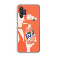 Peach please!: Samsung Galaxy A32 5G Transparant Hoesje