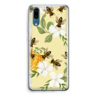 No flowers without bees: Huawei P20 Transparant Hoesje