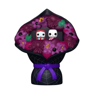 The Nightmare Before Christmas Bitty POP! Bouquet Vinyl Figure 2-Pack Sally & Jack Skellington (Valentine) 4 cm
