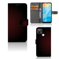 OPPO A15 | Telefoon Hoesje | Geruit Rood