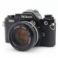 Nikon FM2 body zwart + AI-S 50mm f/1.4 occasion