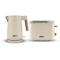 Harmony Ontbijtset - Broodrooster & Waterkoker - Beechwood