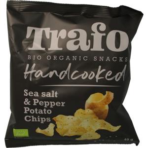 Trafo Chips handcooked zout en peper bio