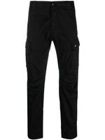C.P. Company pantalon en coton à coupe droite - Noir