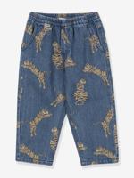 Broek van soepel denim Magot KONGES SLOJD jeansblauw