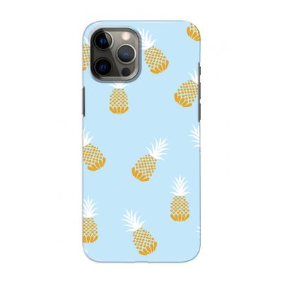 Ananasjes: Volledig geprint iPhone 12 Hoesje