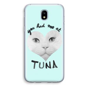 You had me at tuna: Samsung Galaxy J5 (2017) Transparant Hoesje