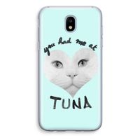 You had me at tuna: Samsung Galaxy J5 (2017) Transparant Hoesje