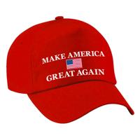 Carnaval verkleed pet - Make America great again - Donald Trump - volwassenen Carnaval verkleed pet - Make America great again - Donald Trump - volwassenen