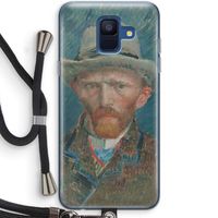 Van Gogh: Samsung Galaxy A6 (2018) Transparant Hoesje met koord