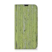 iPhone 13 Book | Wallet Case | Green Wood