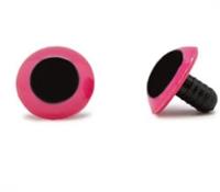 Veiligheidsogen Roze 18mm per paar