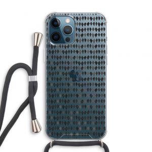 Crazy shapes: iPhone 12 Pro Transparant Hoesje met koord