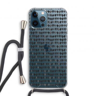 Crazy shapes: iPhone 12 Pro Transparant Hoesje met koord