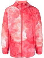 Diesel veste J-Warrett à effet aquarelle - Rouge