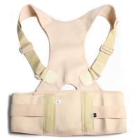 Mannelijke vrouwelijke verstelbare magnetische houding corrector corset terug mannen brace terug schouderriem lumbale ondersteuning rechte XXL (huidsk