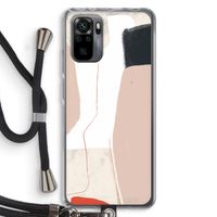 Lava: Xiaomi Redmi Note 10 Pro Transparant Hoesje met koord