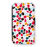 Colored Giraffe: iPhone 11 Pro Flip Hoesje