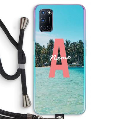Pacific Dream: Oppo A52 Transparant Hoesje met koord