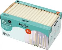 Bolsius Dinerkaars 240/22 ivoor (136 st)