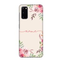 Rozen: Volledig geprint Samsung Galaxy S20 Hoesje