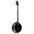 Ortega OBJ250-SBK Raven Series Satin Black banjo met gigbag