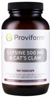 Proviform L-lysine 500mg & cat&apos;s claw