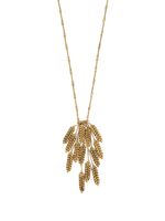 Aurelie Bidermann collier Wheat en maille corde