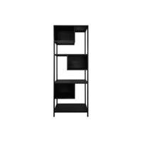 Leen Bakker - HSM Collection Wandkast Axel - / - 175x65x35 Cm - IJzer - Zwart