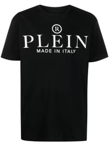 Philipp Plein t-shirt en coton à col rond - Noir