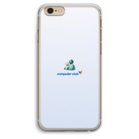 MSN: iPhone 6 Plus / 6S Plus Transparant Hoesje MSN: iPhone 6 Plus / 6S Plus Transparant Hoesje