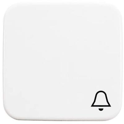 Busch-Jaeger 2CKA001731A0942 Wipschakelaar bel Afdekking Reflex SI Wit, Zuiver wit (RAL 9010) 1 stuk(s)